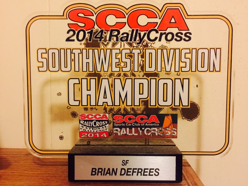 southwest scca rallycross champion