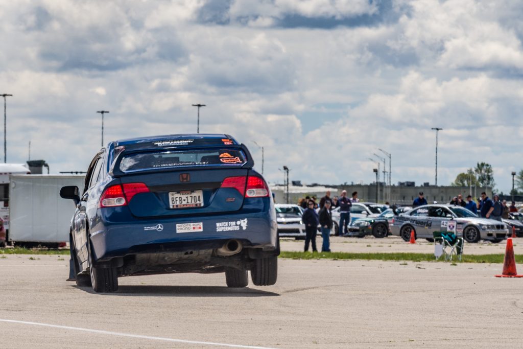 civic si skidpad